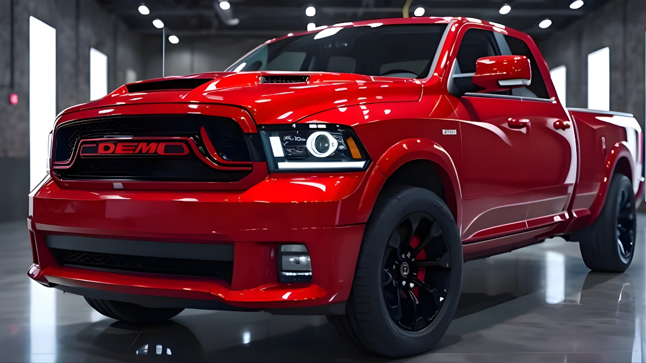 2026 Dodge Demon Pickup Truck Unveiled – America’s Most Powerful Truck with High Tech Features, Supercharged Engine, Impressive Mileage, and Showroom Price