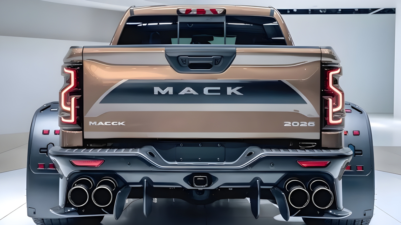 2026 MACK Pickup Truck Unveiled – America Most Powerful Luxury Pickup with Smart Technology, Impressive Mileage, and Showroom Price