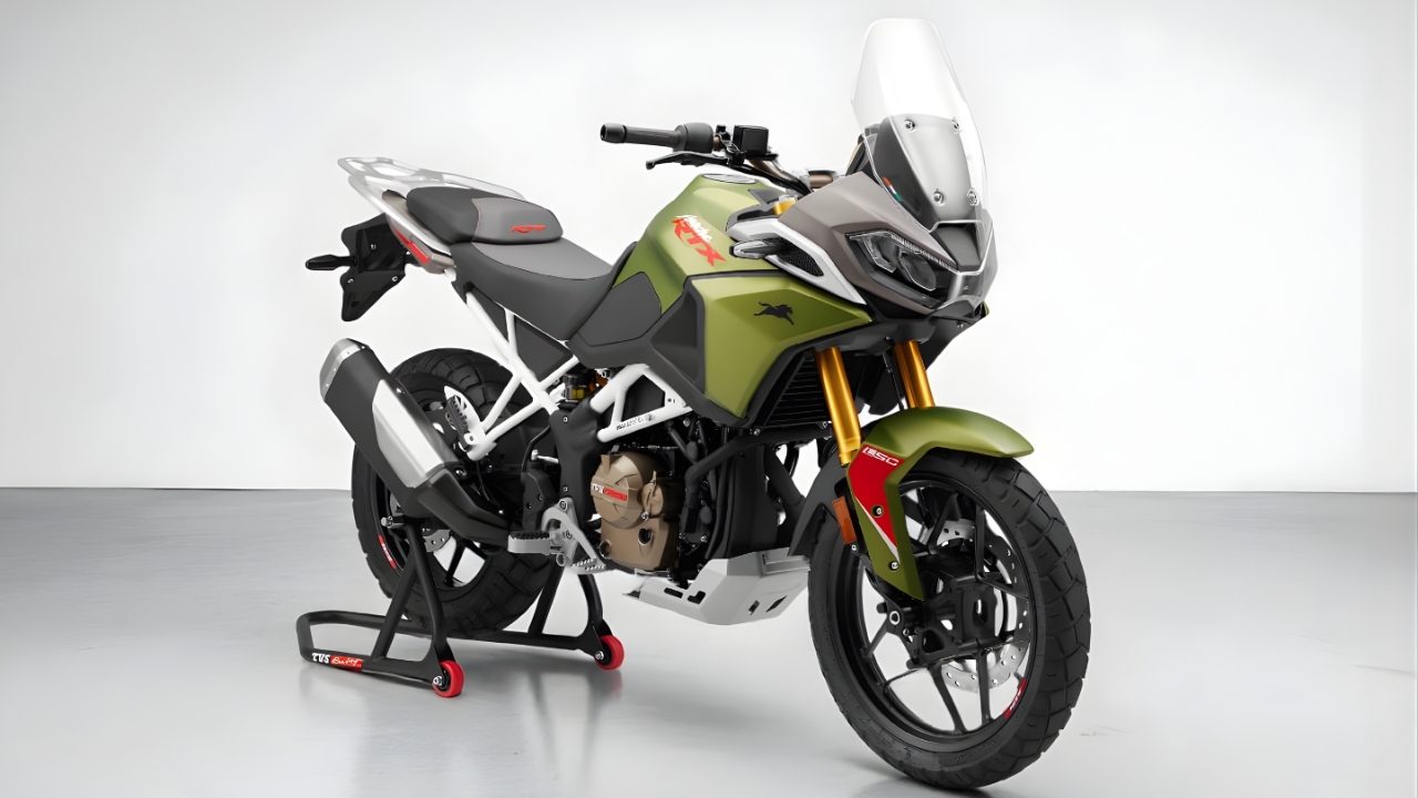 TVS Apache RTX 300 Launched – High-Performance Sports Bike with Aggressive Design