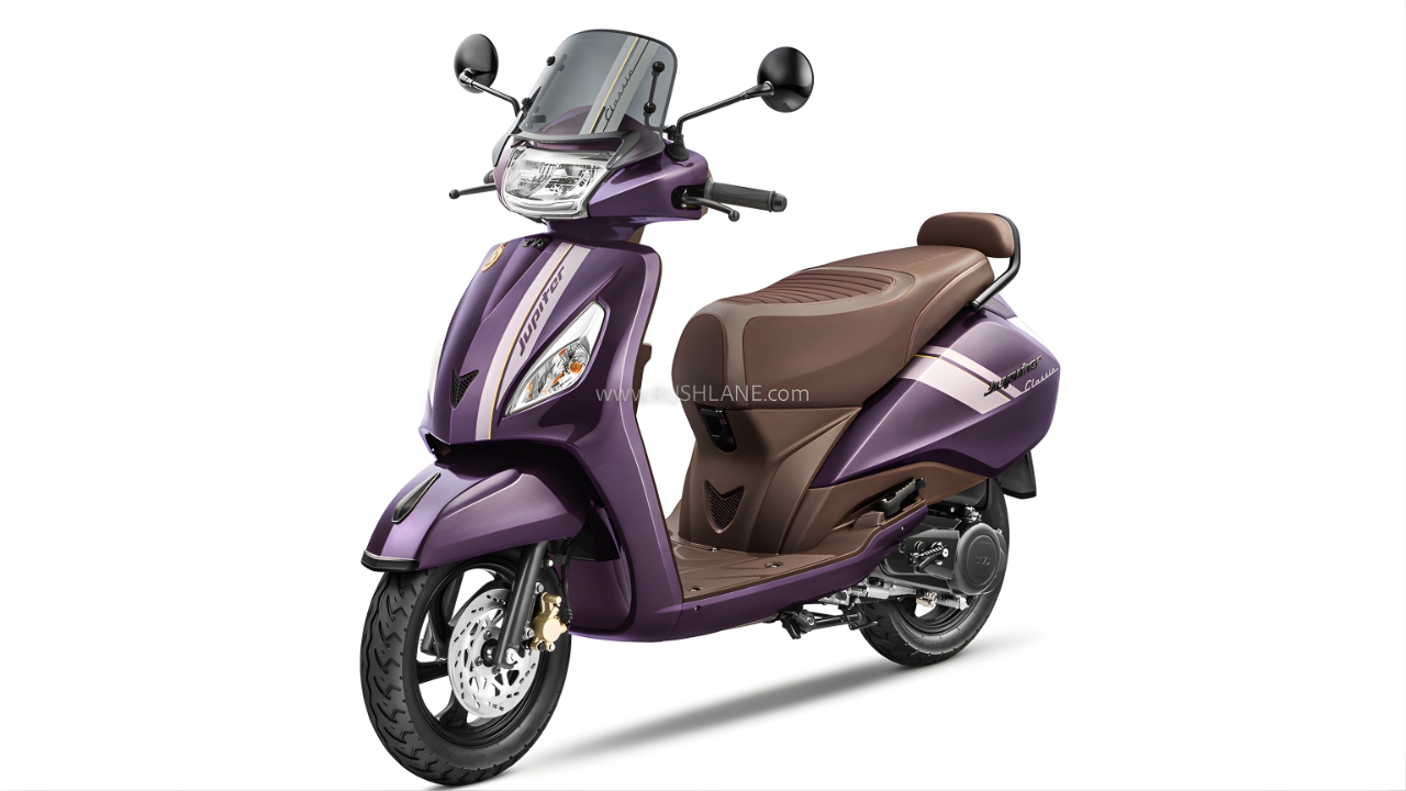 TVS Jupiter CNG Scooty Launched – Eco Friendly Ride Fuel Efficiency and Stylish Design