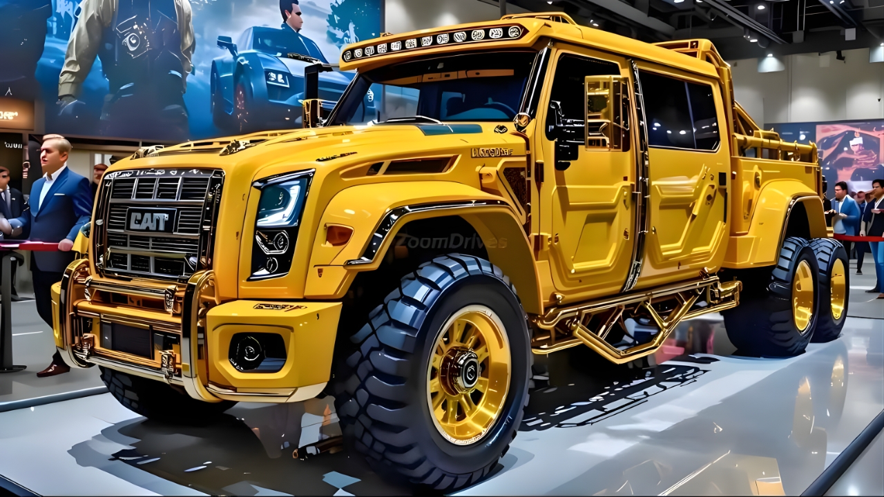 2025 Caterpillar Pickup Truck Launched – Unstoppable Power, Rugged Design, and Premium Luxury Built for American Roads