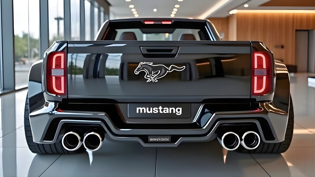 2026 Ford Mustang Pickup Truck Breaks Cover – Muscle Meets Utility with Bold Design, Powerful Engine, and Smart Features