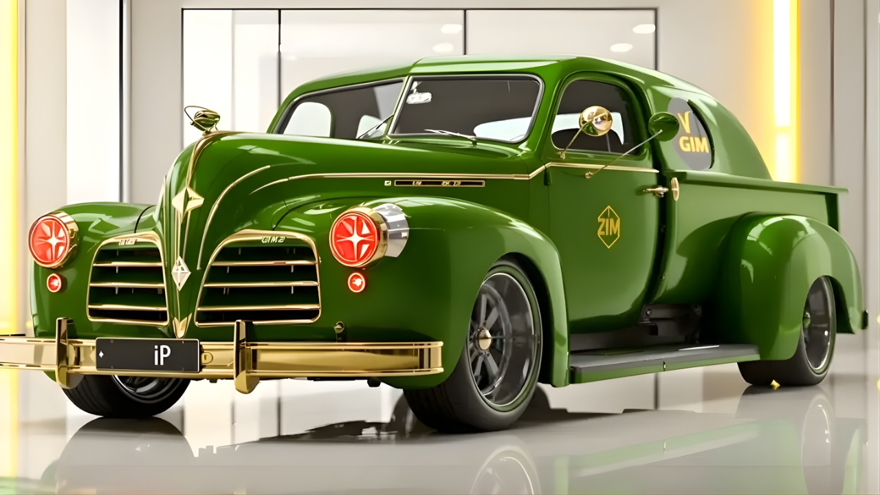 2026 GAZ-12 ZIM Unveiled – Classic Soviet Luxury Reimagined Modern Technology, Elegant Design, and Advanced Features