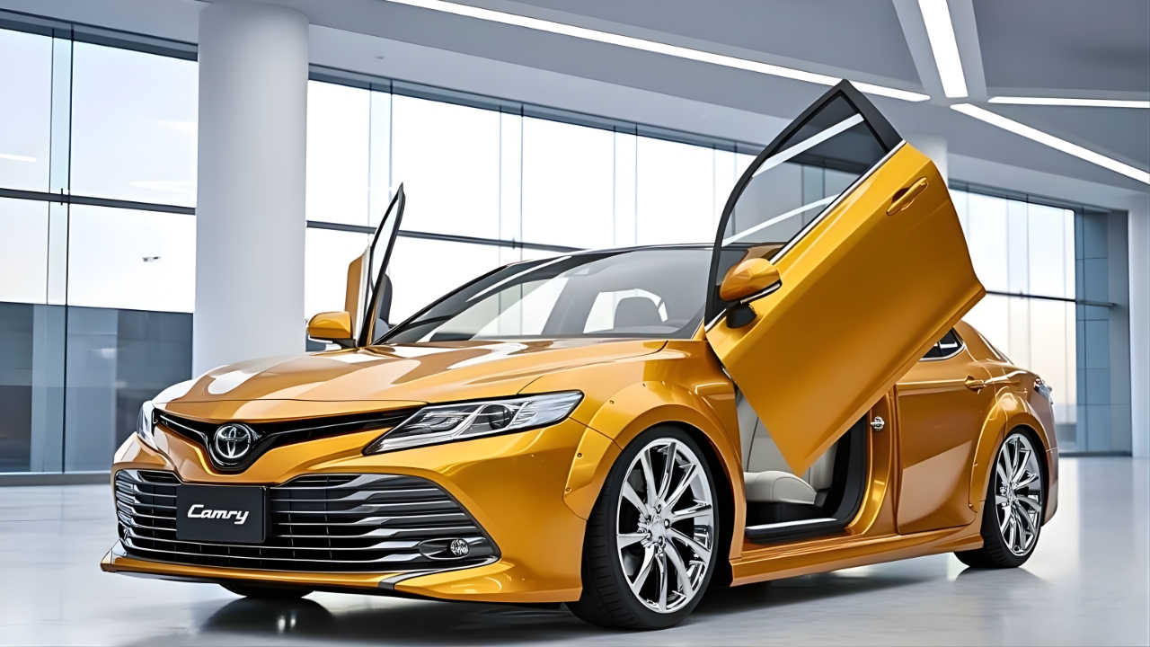 2026 Toyota Camry Unveiled – Next Gen Sedan Futuristic Design, Hybrid Power, and Smart Tech Features