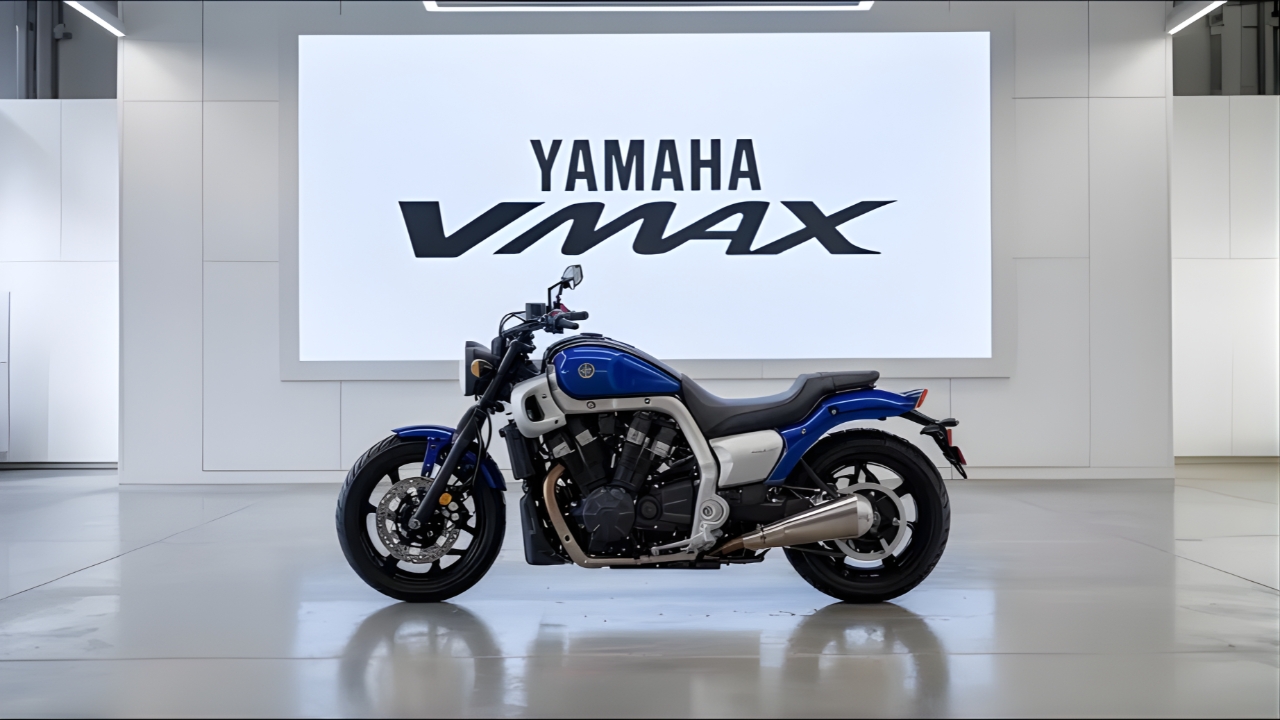 Yamaha VMAX 2025 Launched – Powerful V4 Engine, Premium Styling & Smart Features Redefine Modern Muscle
